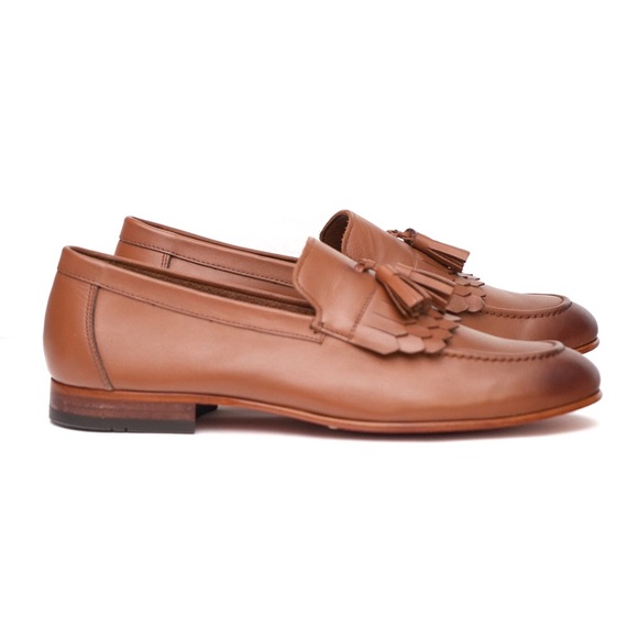 LAST PAIR KFG Chewy Loafers Triple Fringe tassel - Picture 2 of 8